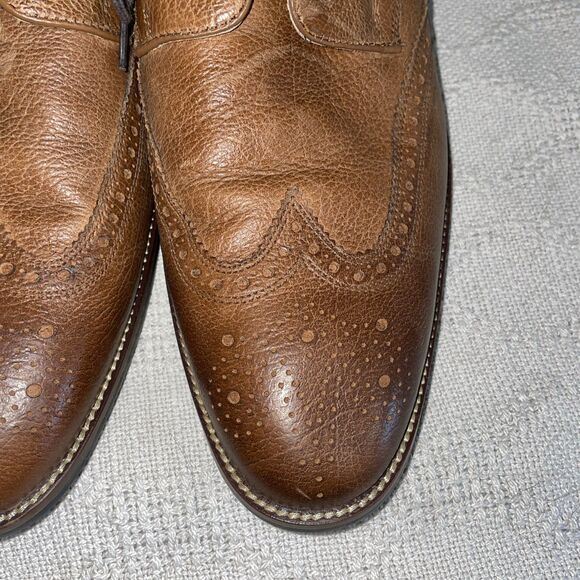 Cole Haan Grand O’s Men’s Dress Wingtips Size 13 M Brown Leather Athleisure